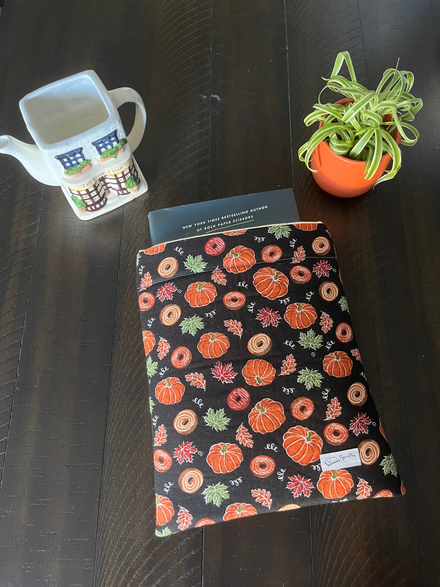 Apple Cider Pumpkins Book Sleeve