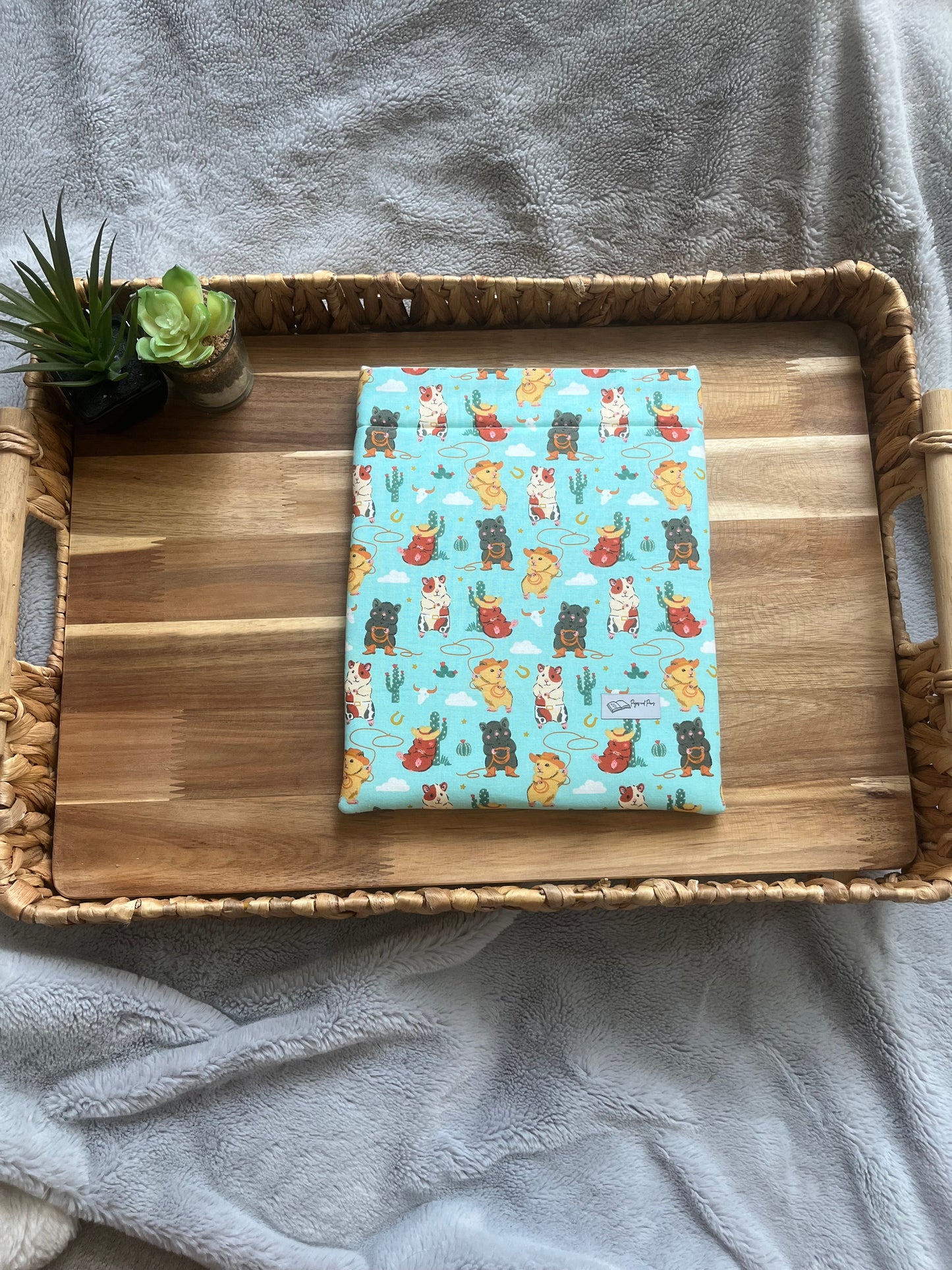 Howdy Hamsters Book Sleeve