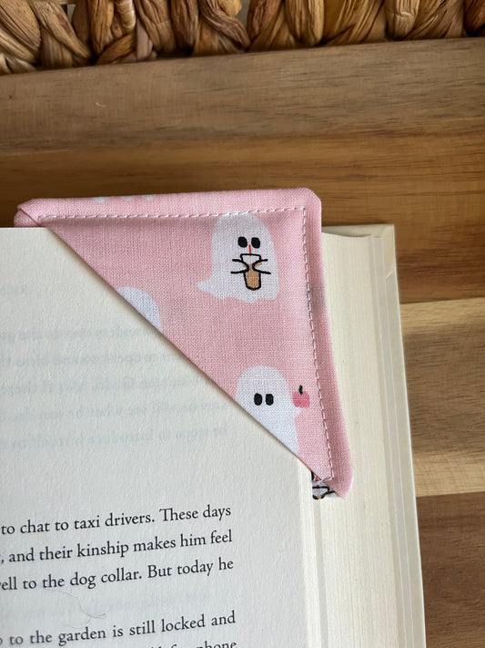 Pumpkin Boo Latte Corner Bookmark
