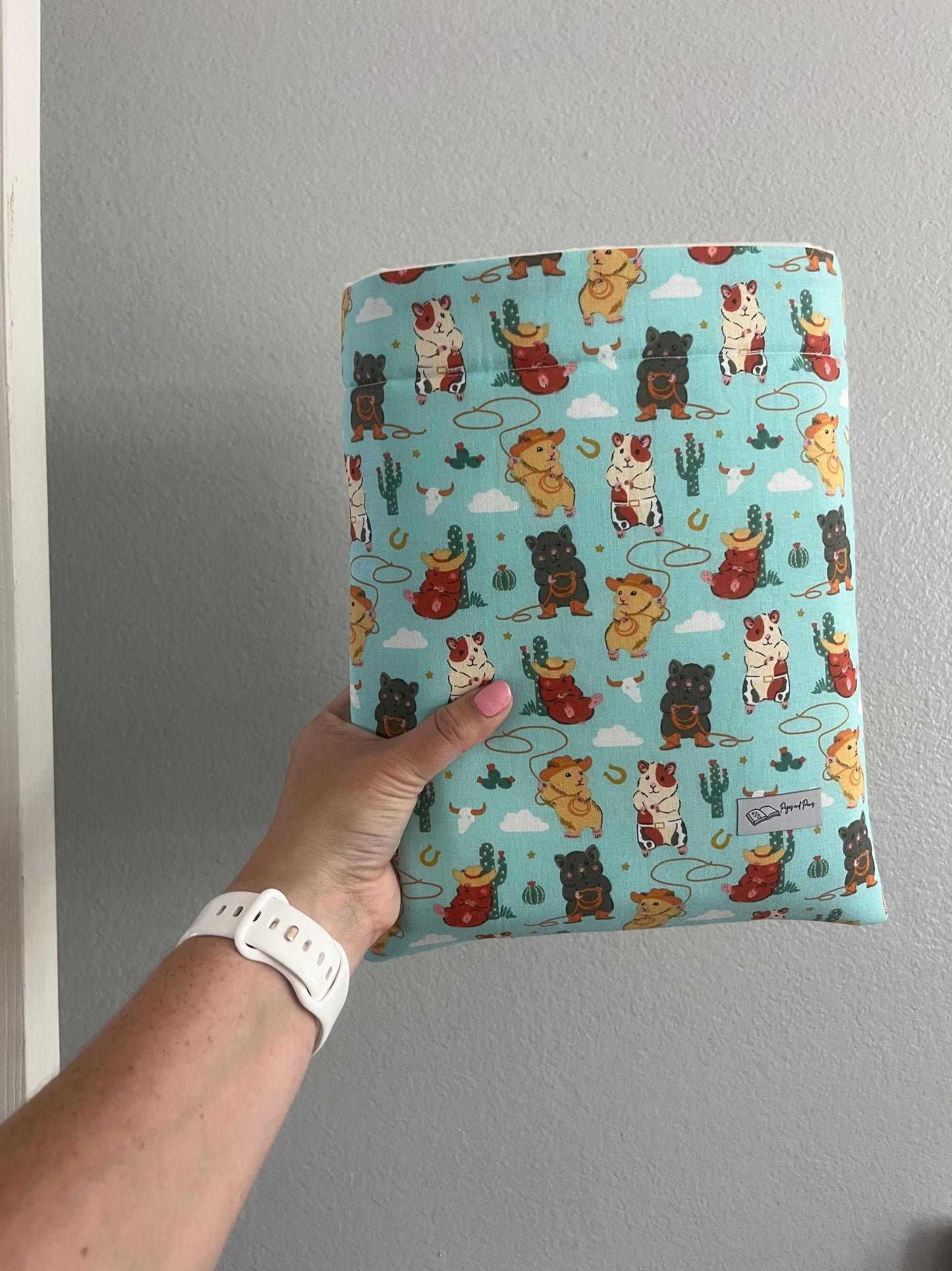 Howdy Hamsters Book Sleeve
