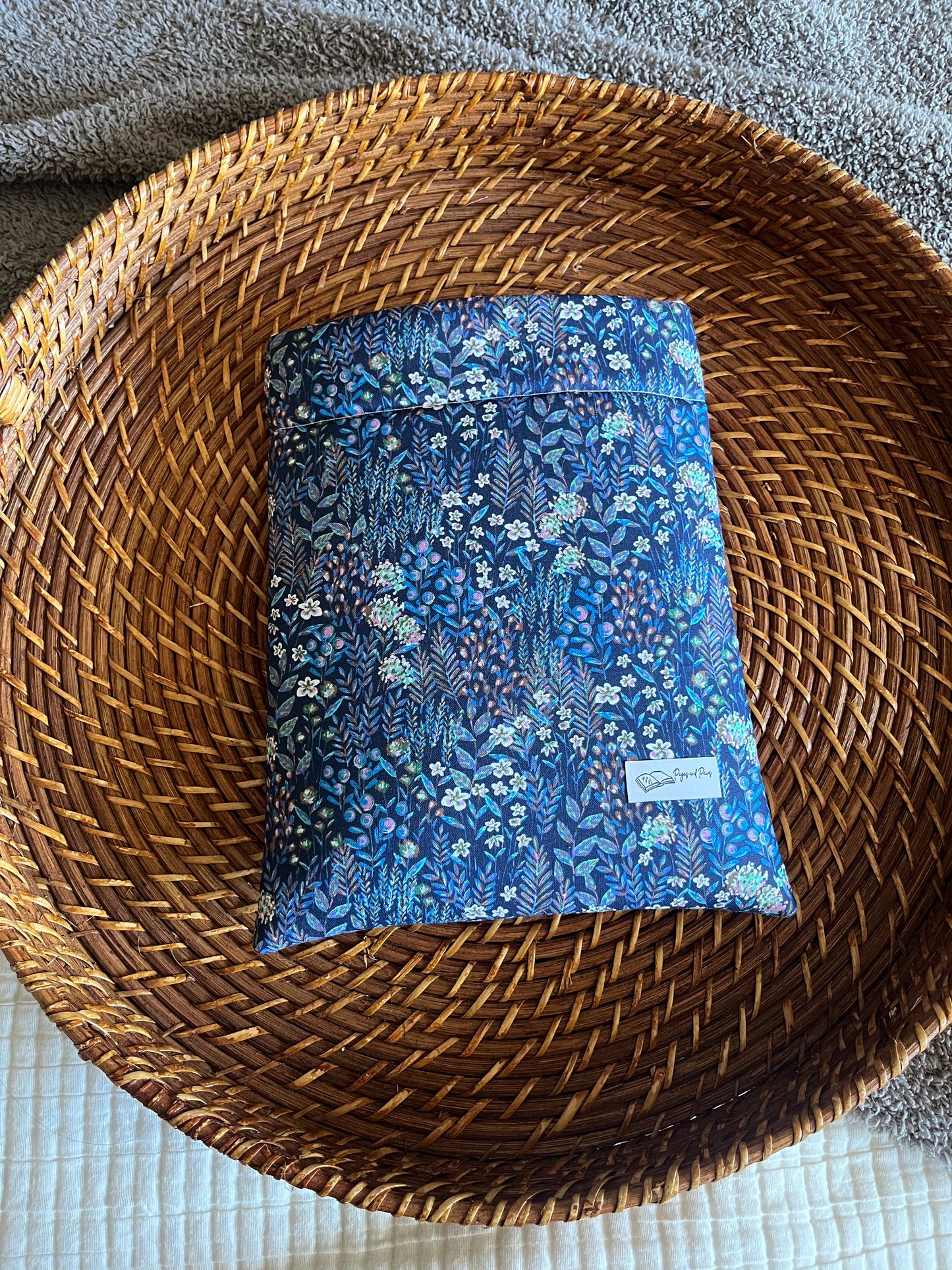 Midnight Blooms Book Sleeve