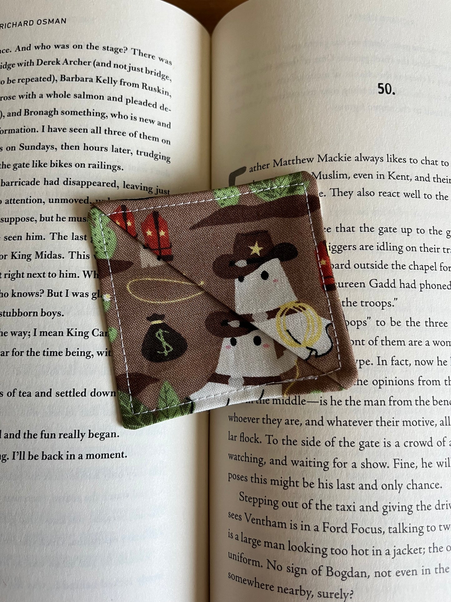 Ghostly Outlaw Bookmark