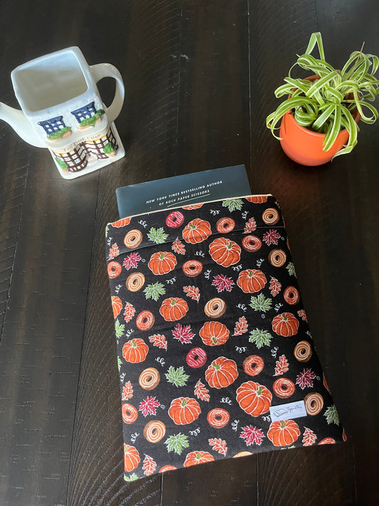 Apple Cider Pumpkins Book Sleeve