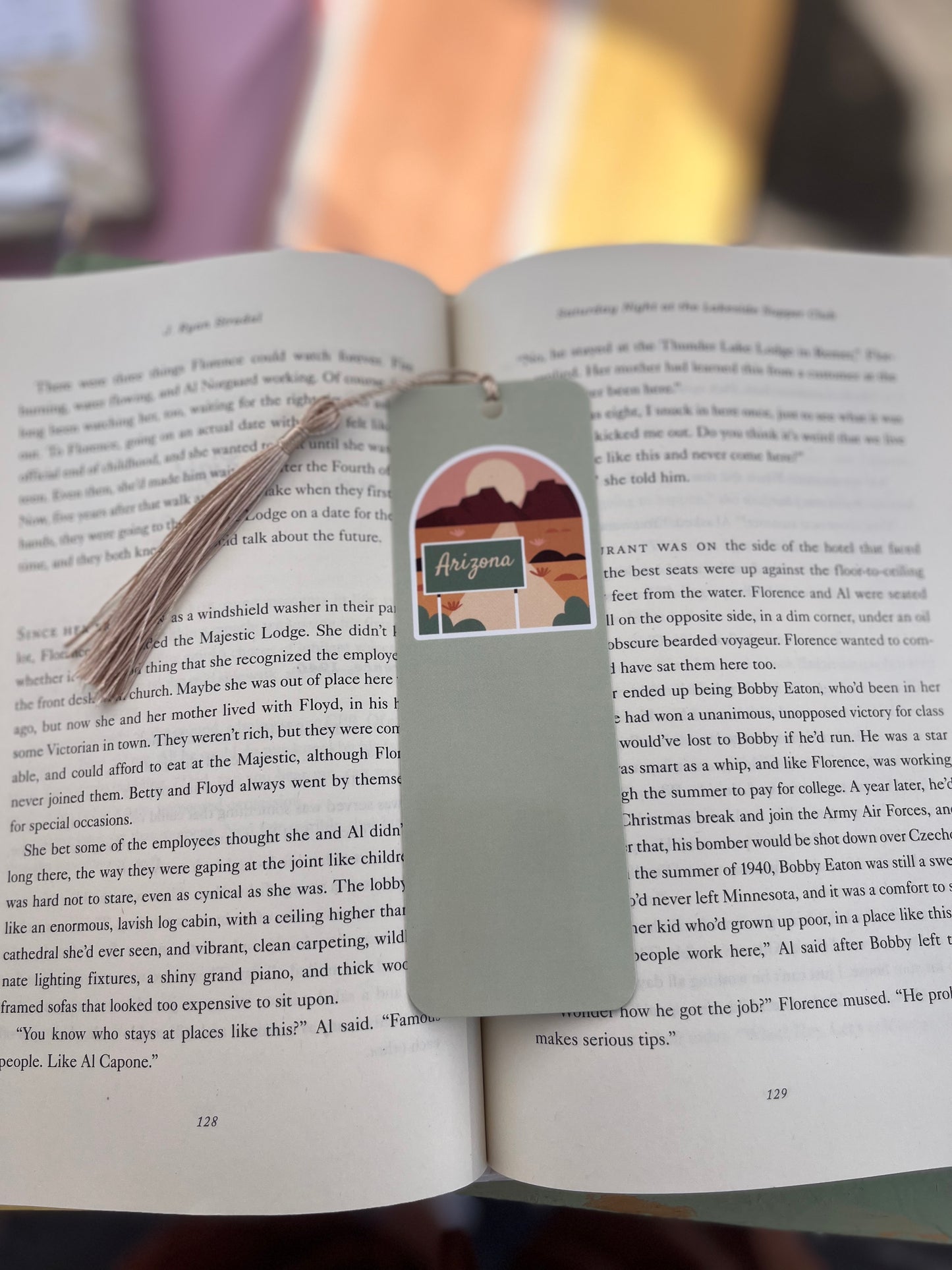 Arizona Sign Bookmark