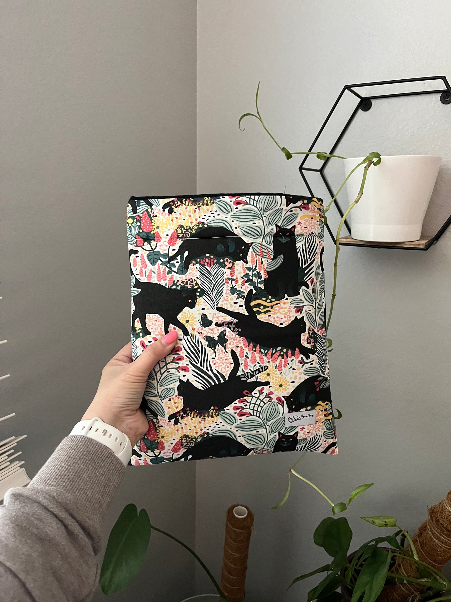 Plants & Black Cats Book Sleeve