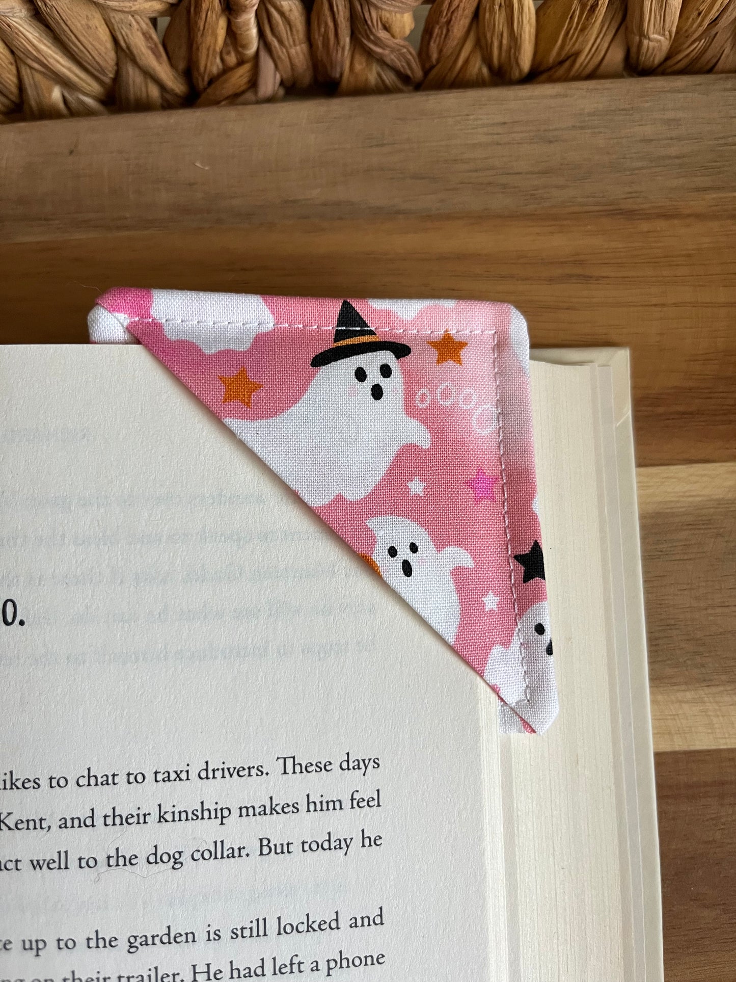 Witchy Ghost Corner Bookmark