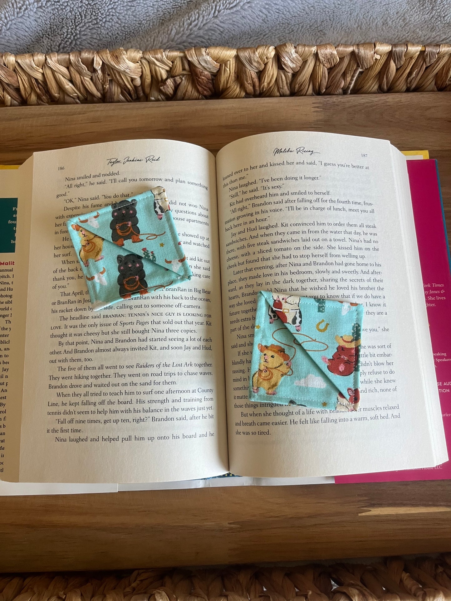 Howdy Hamsters Corner Bookmark