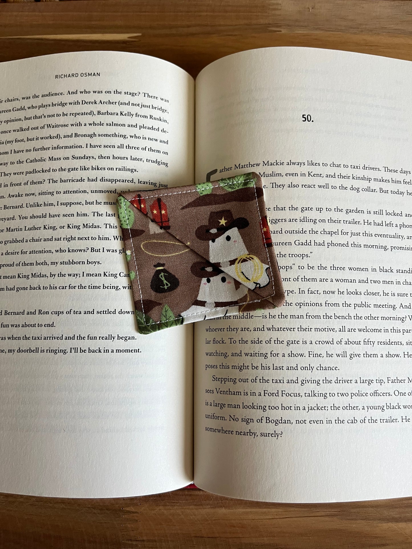 Ghostly Outlaw Bookmark