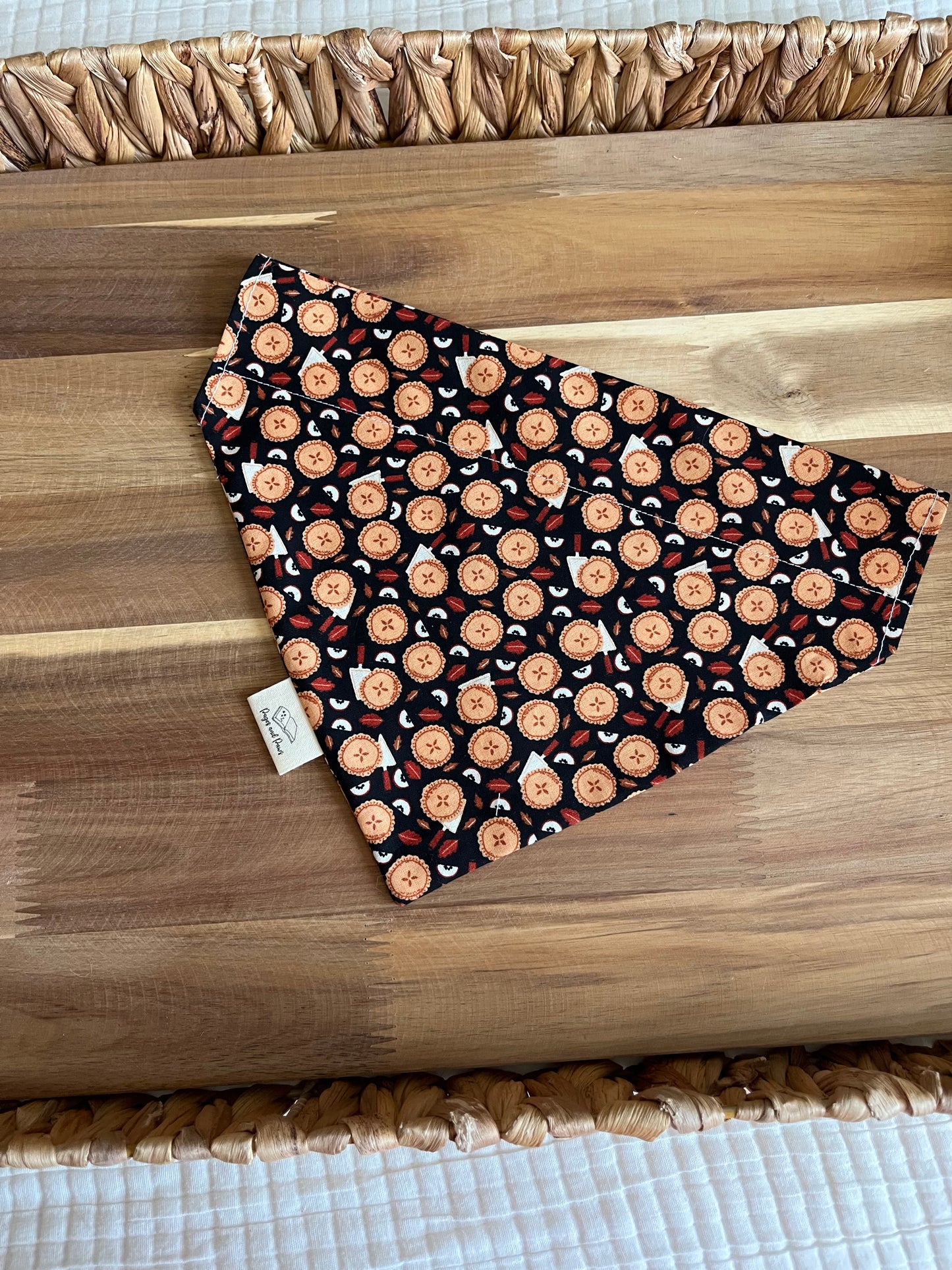 Apple Pie of my Eye Over the Collar Pet Bandana