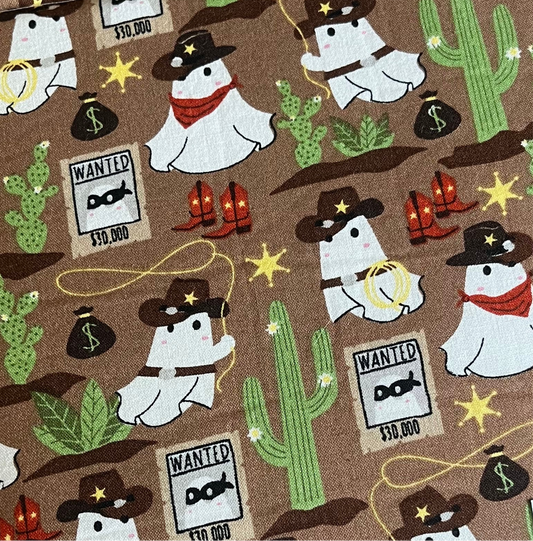 Ghostly Outlaws Over the Collar Pet Bandana