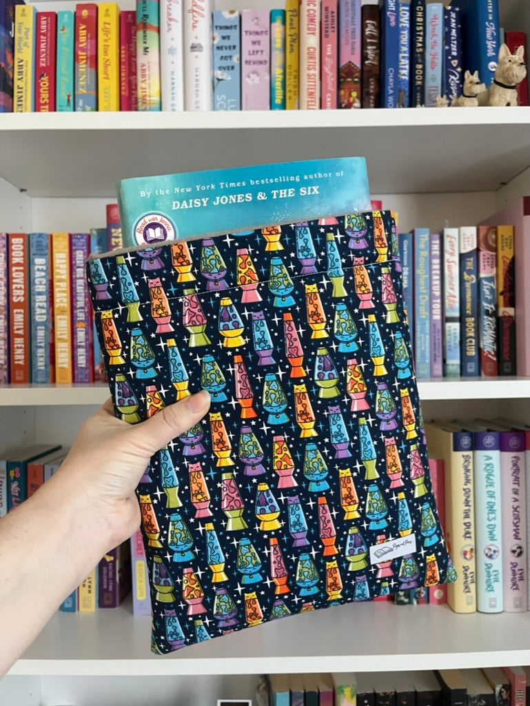 Lava Lamp Cats Book Sleeve