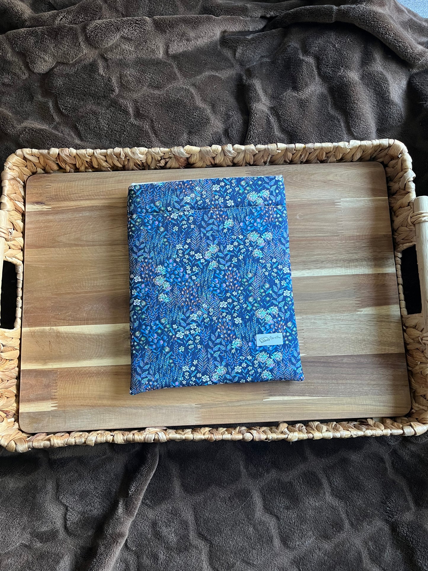 Midnight Blooms Book Sleeve