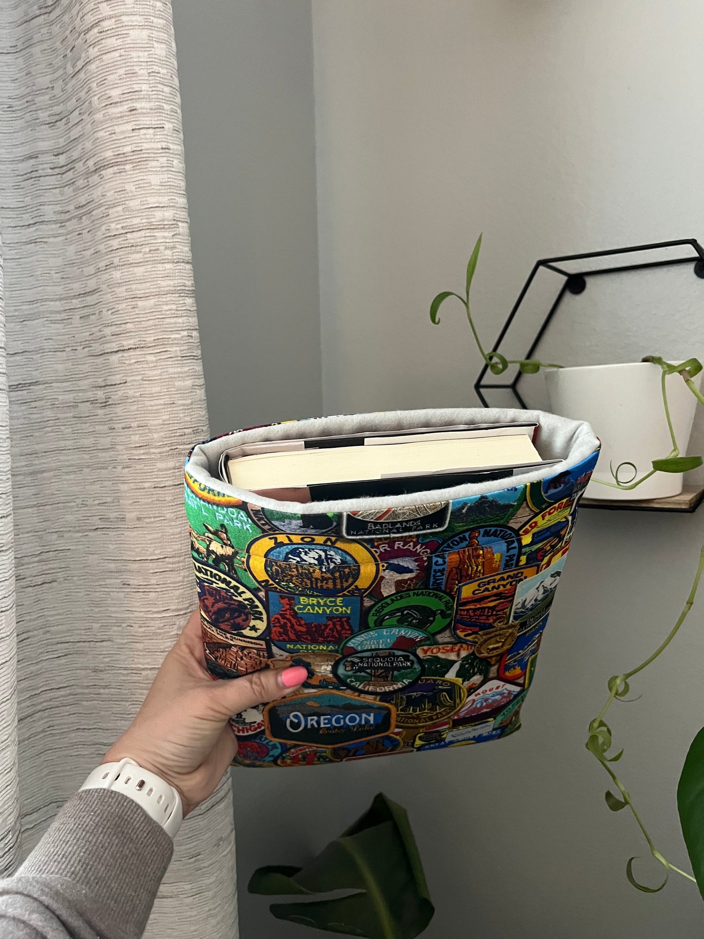 National Park Adventure Badge Book Sleeve