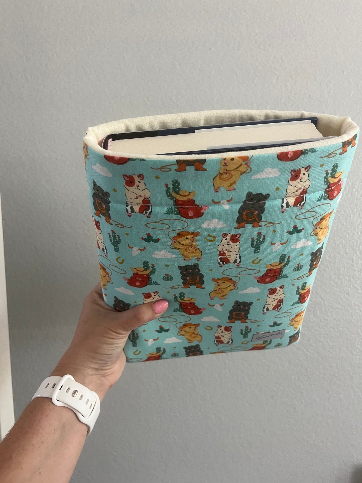 Howdy Hamsters Book Sleeve