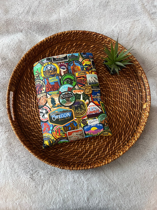 National Park Adventure Badge Book Sleeve