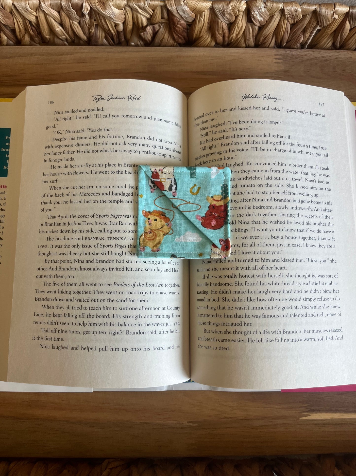 Howdy Hamsters Corner Bookmark