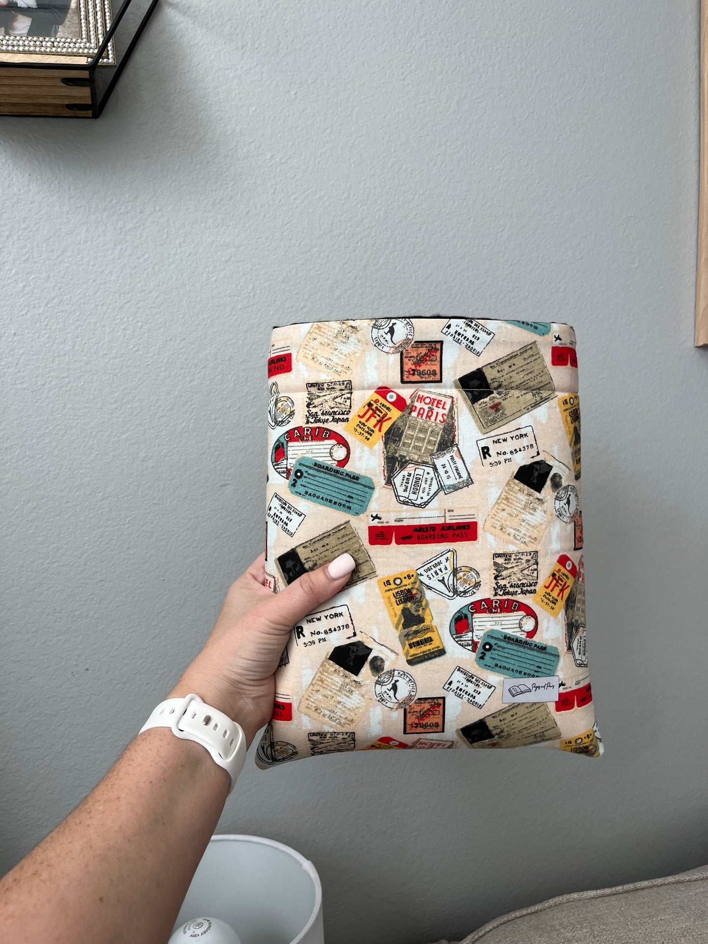 Ticket to Travel Book Sleeve