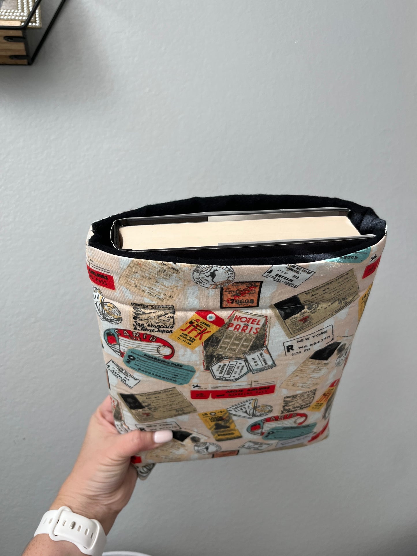 Ticket to Travel Book Sleeve