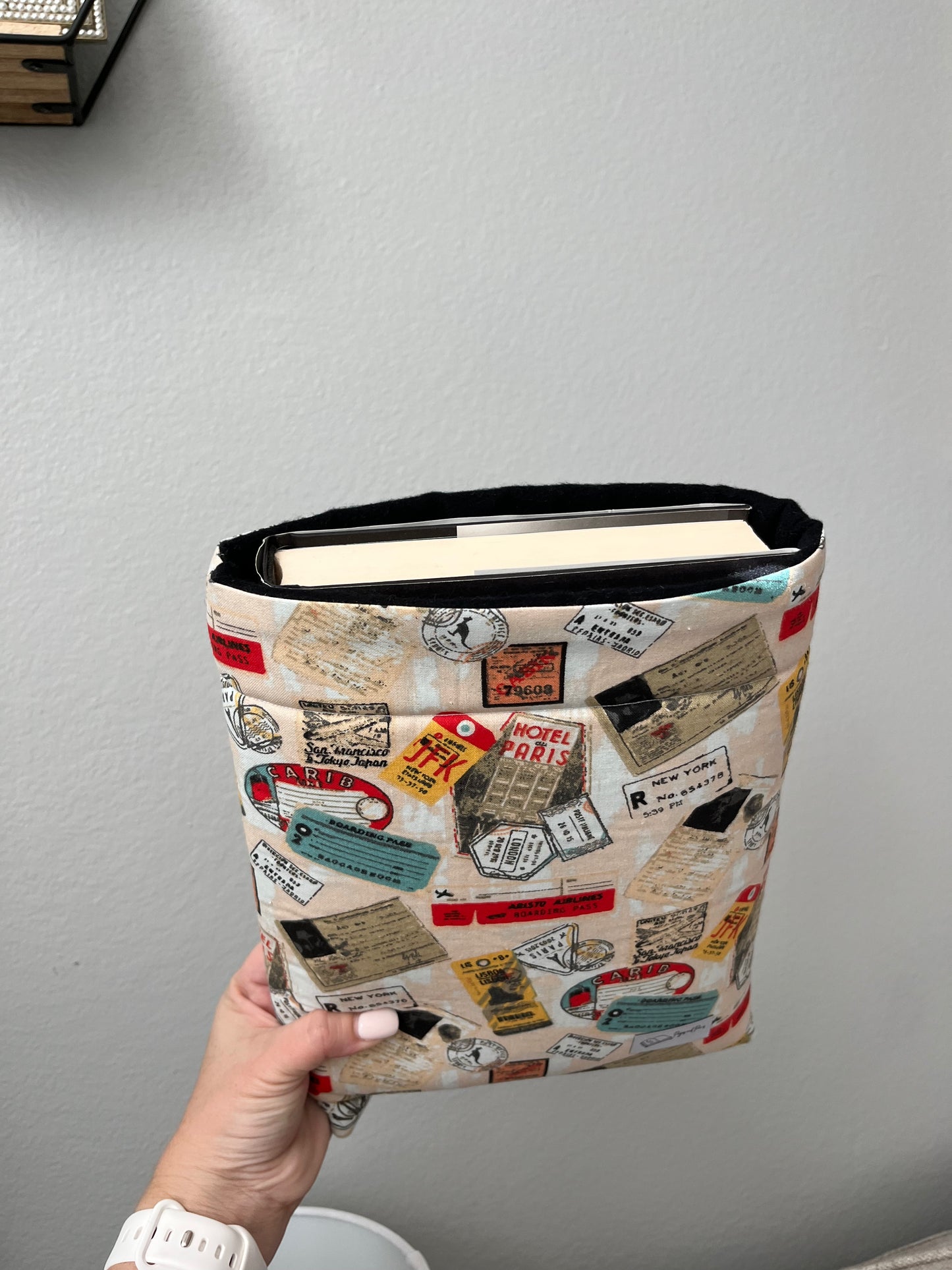 Ticket to Travel Book Sleeve