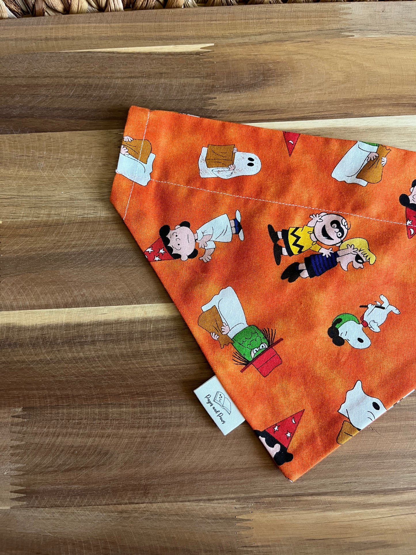 The Great Pumpkin Over the Collar Pet Bandana
