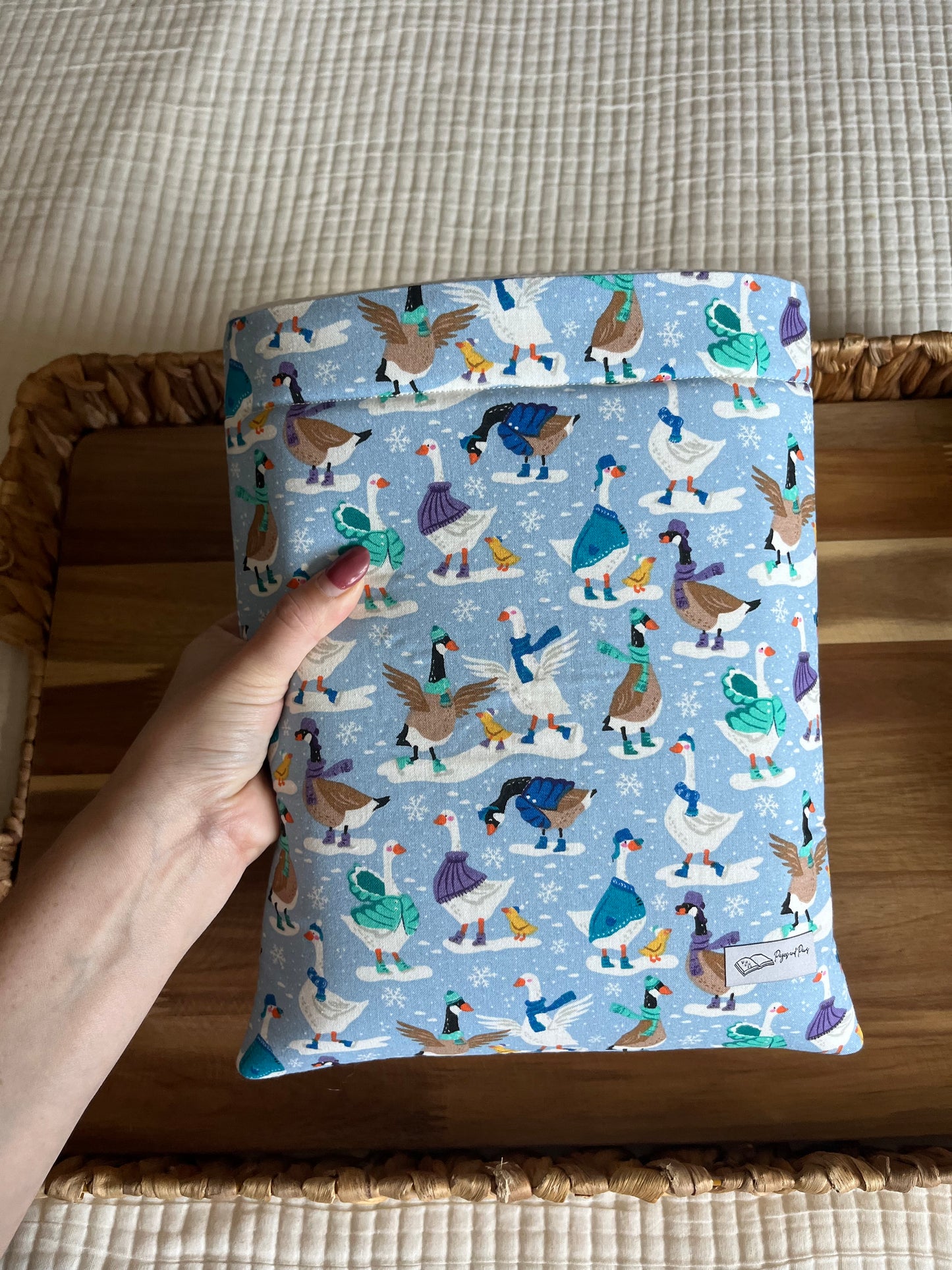 Winter Geese Book Sleeve
