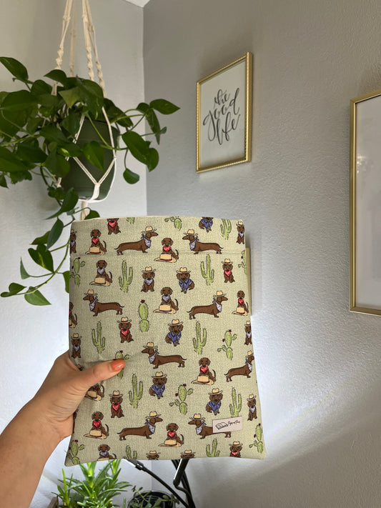 Western Weenies Book Sleeve