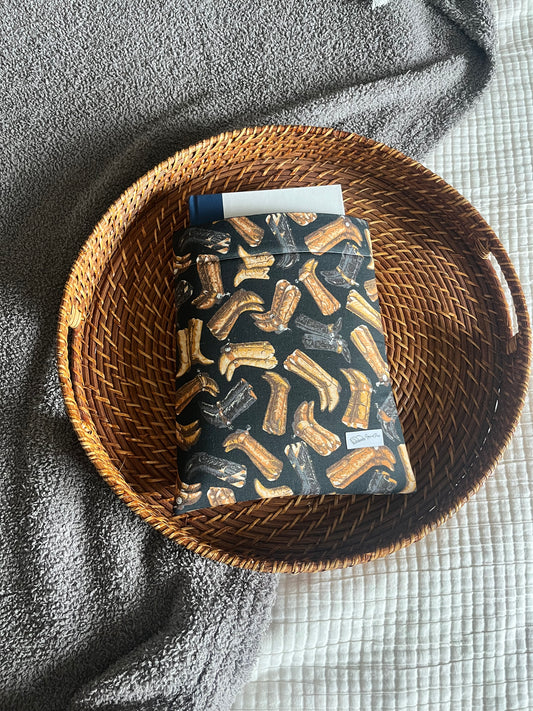 Cowboy Boots on Black Book Sleeve