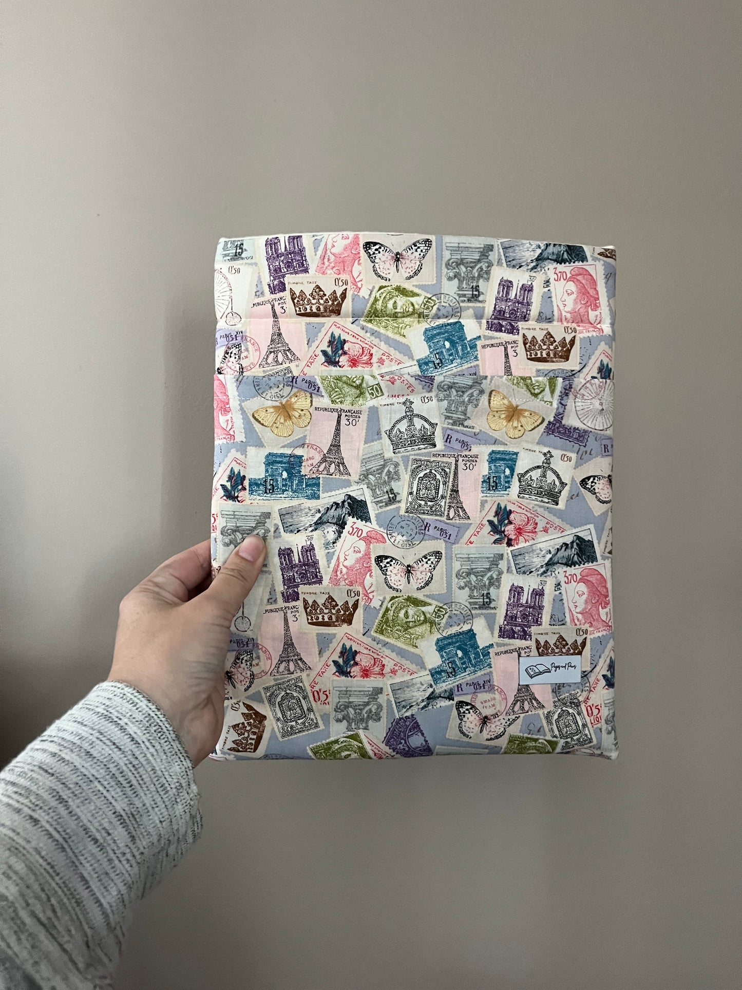 Postage Stamps to Paris Book Sleeve