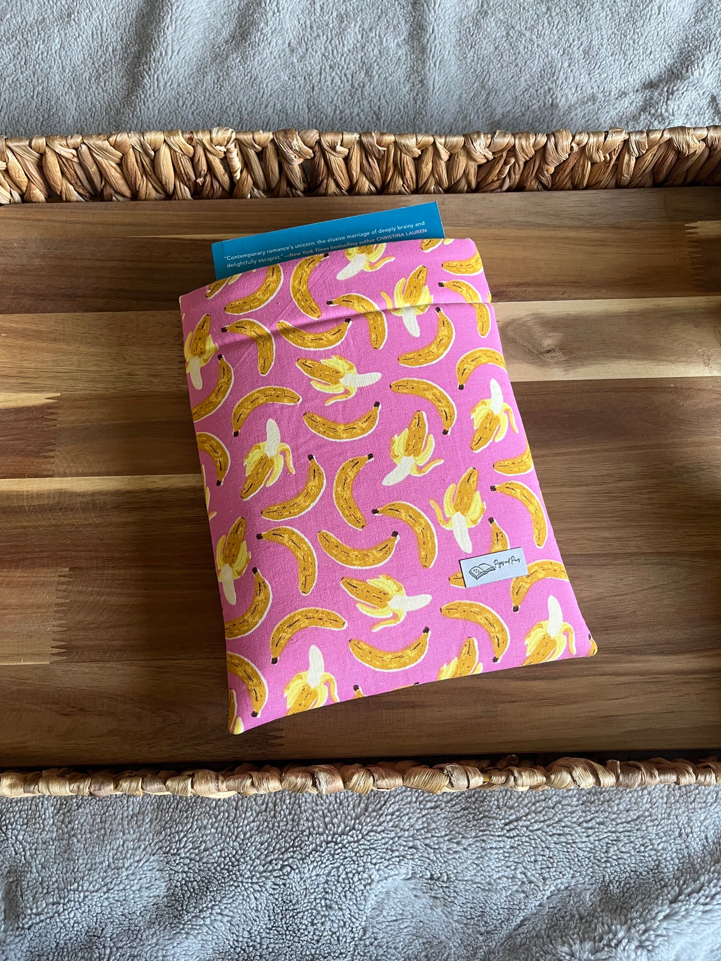 Bananas for Books Book Sleeve