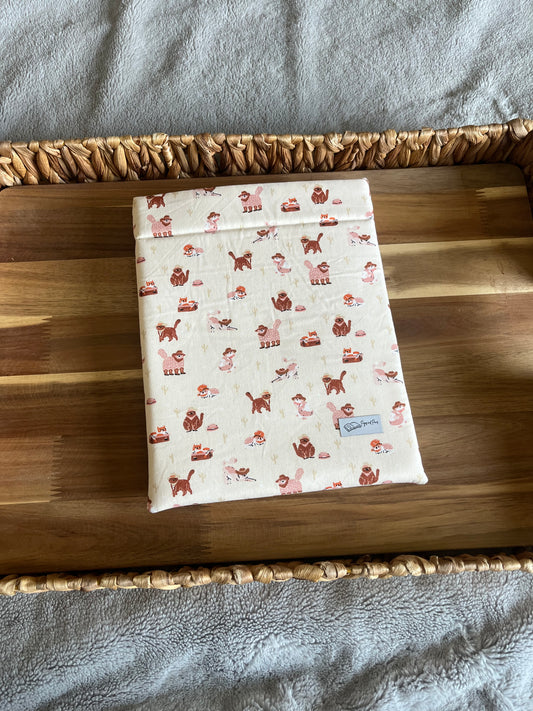 Meowdy Partner Book Sleeve