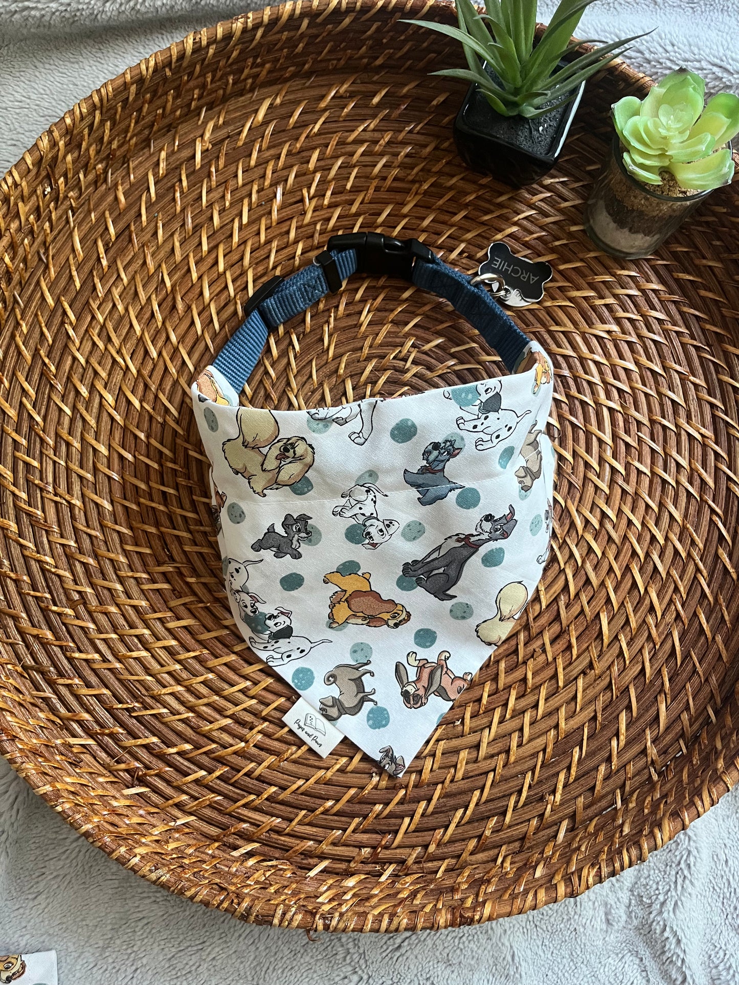 Disney Dogs Over the Collar Pet Bandana