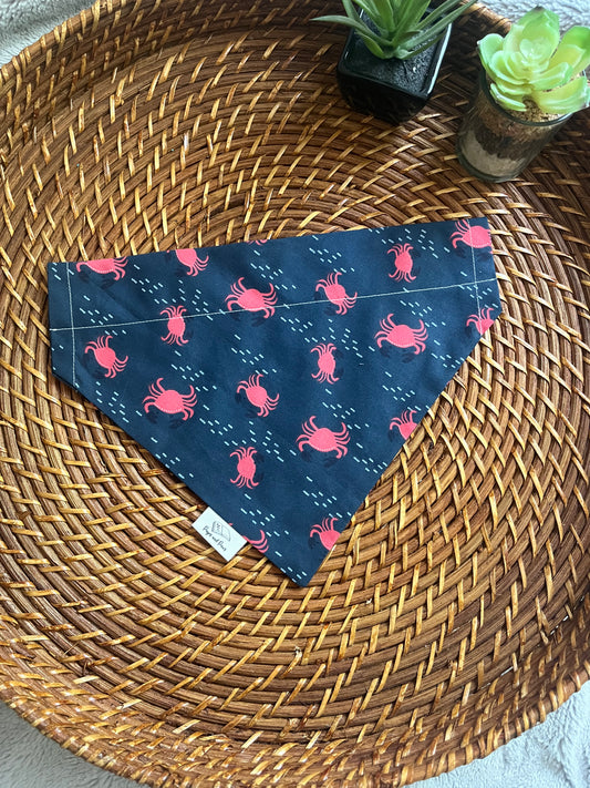 Crabby Feelings Over the Collar Pet Bandana