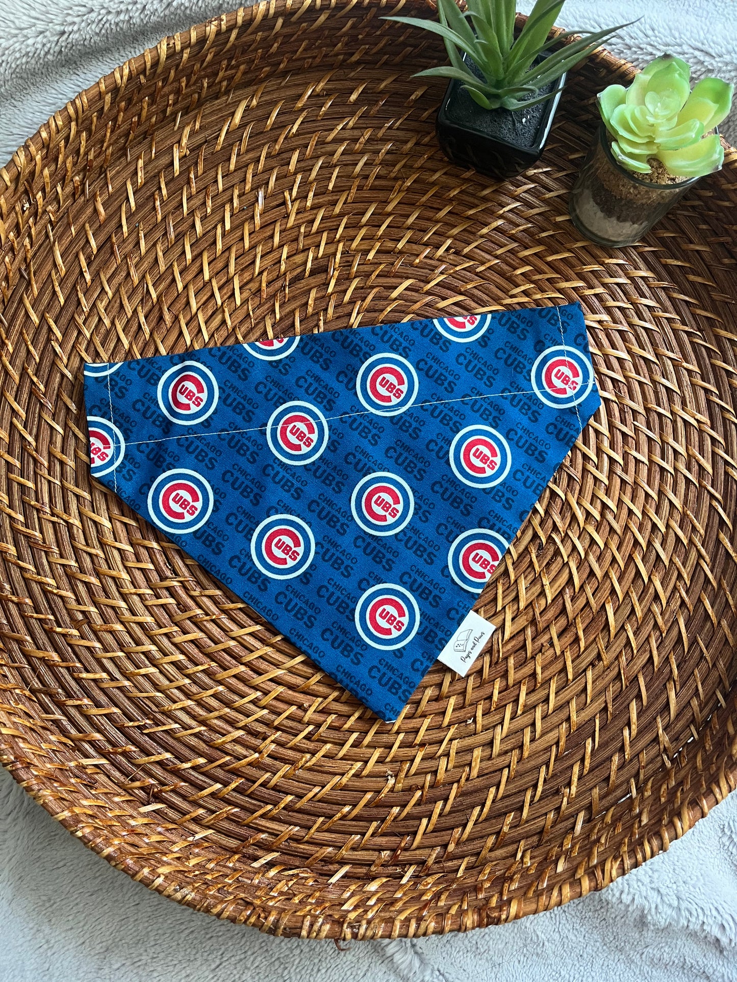 Classic Cubs Over the Collar Pet Bandana