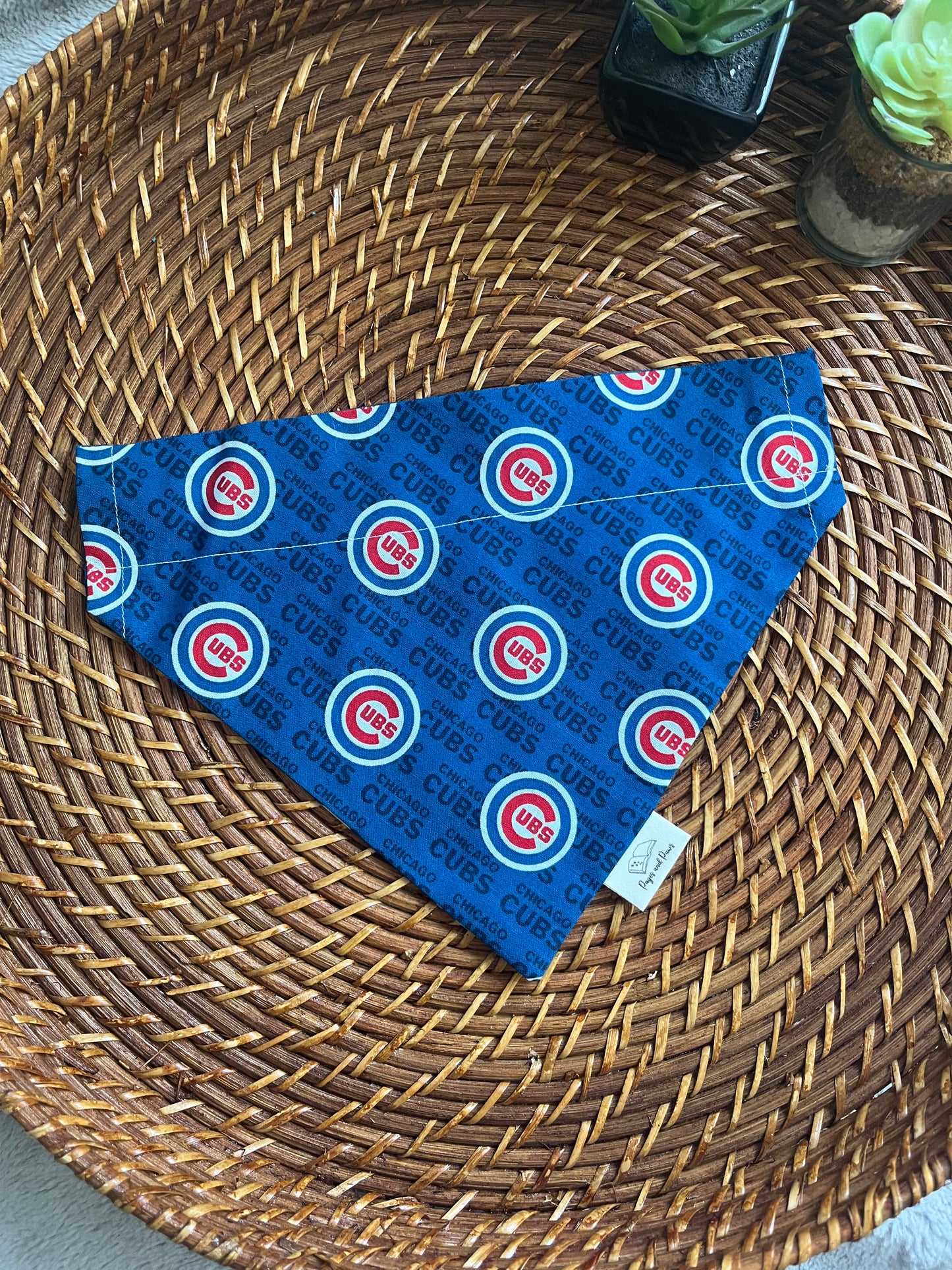 Classic Cubs Over the Collar Pet Bandana