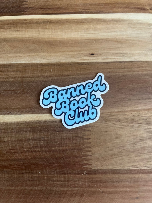 Banned Book Club 2.5" Sticker