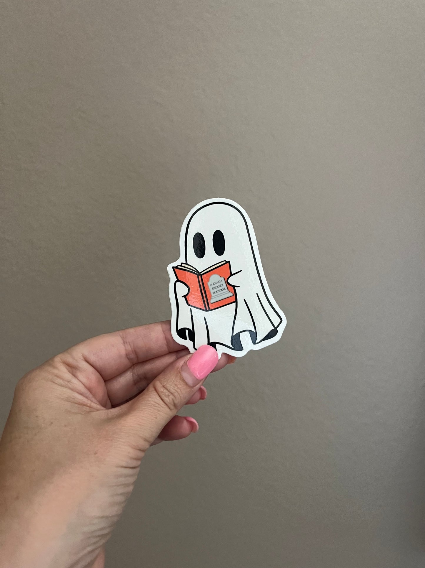 Reading Ghost 2.5" Sticker