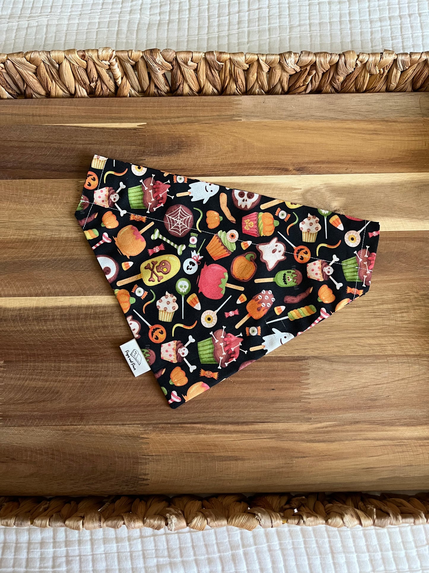 Monster Treats & Tails Over the Collar Pet Bandana