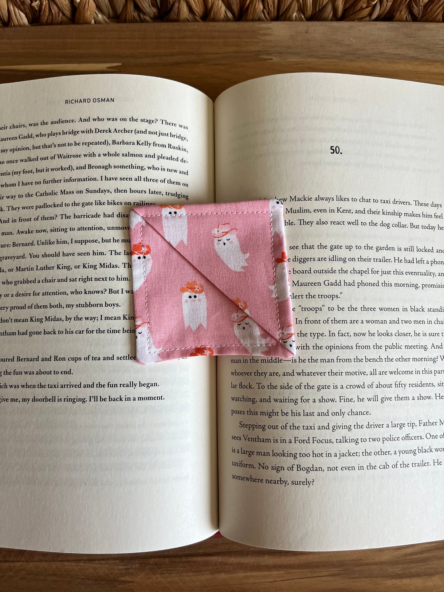 Cowgirl Ghosts Corner Bookmark