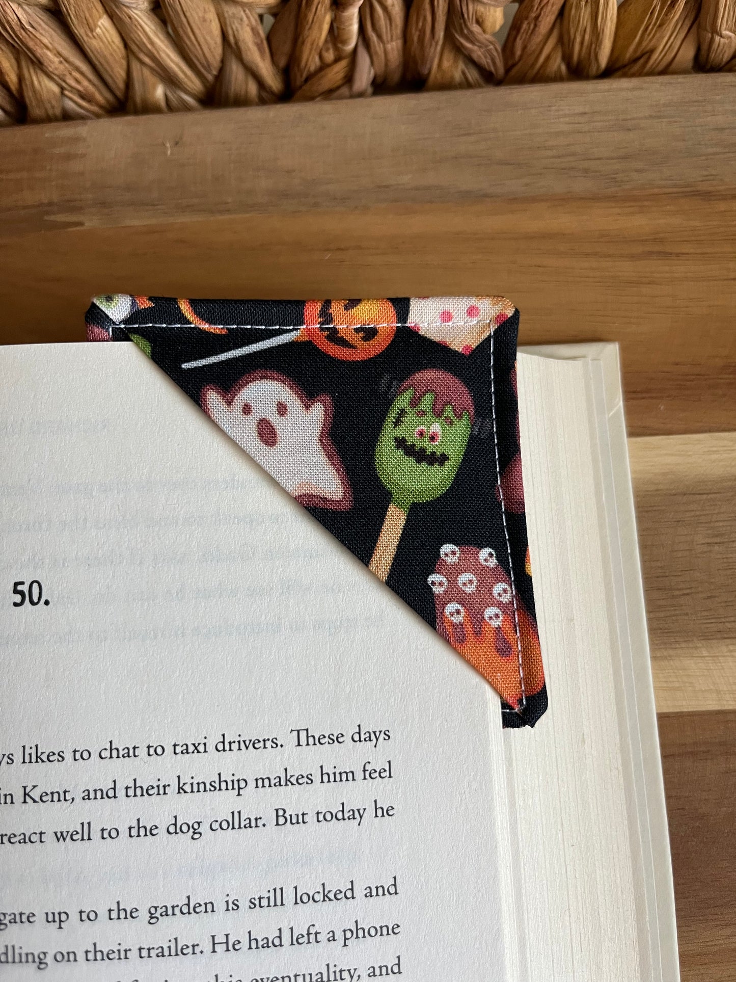 Monster Treats Corner Bookmark