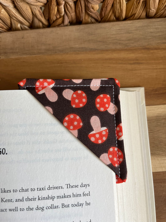 Mushroom Madness Corner Bookmark