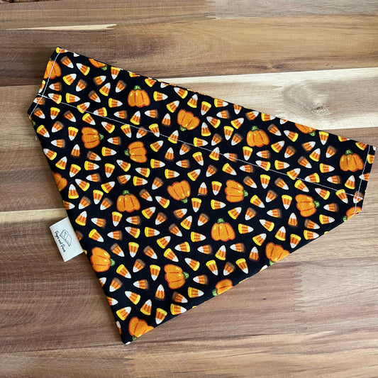 Candy Corns Over the Collar Pet Bandana