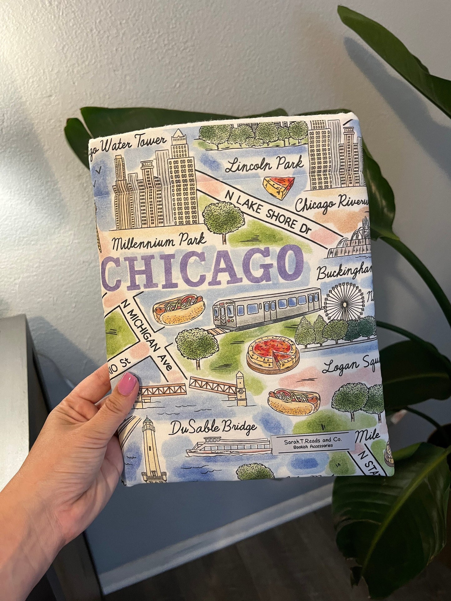 The Windy City Chicago Book Sleeve