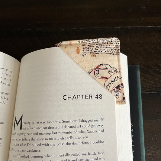 Mischievous Map Corner Bookmark