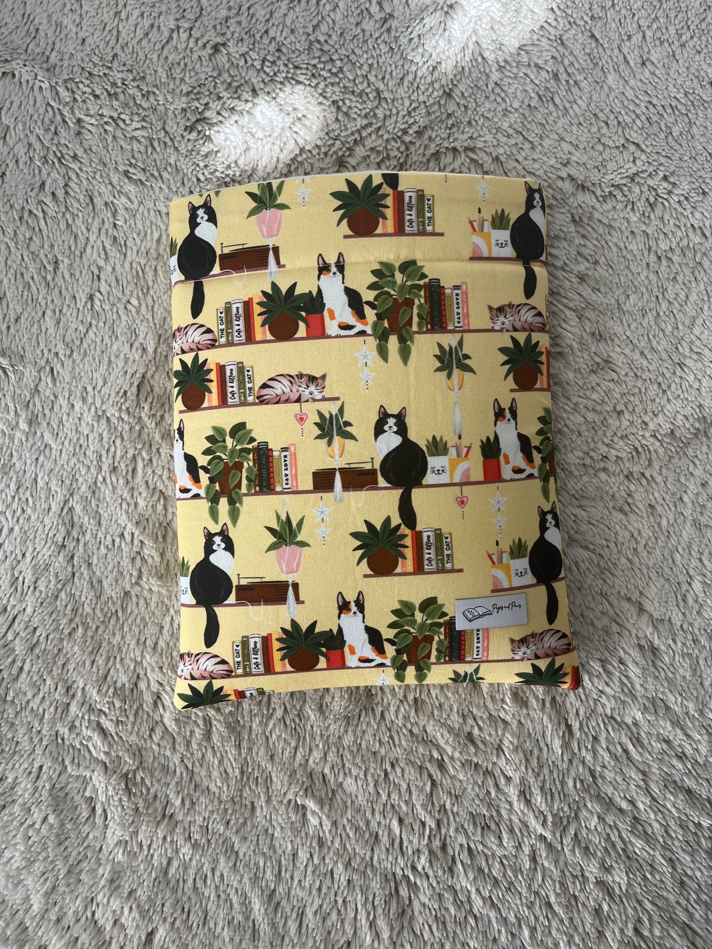 Books and Cats Book Sleeve