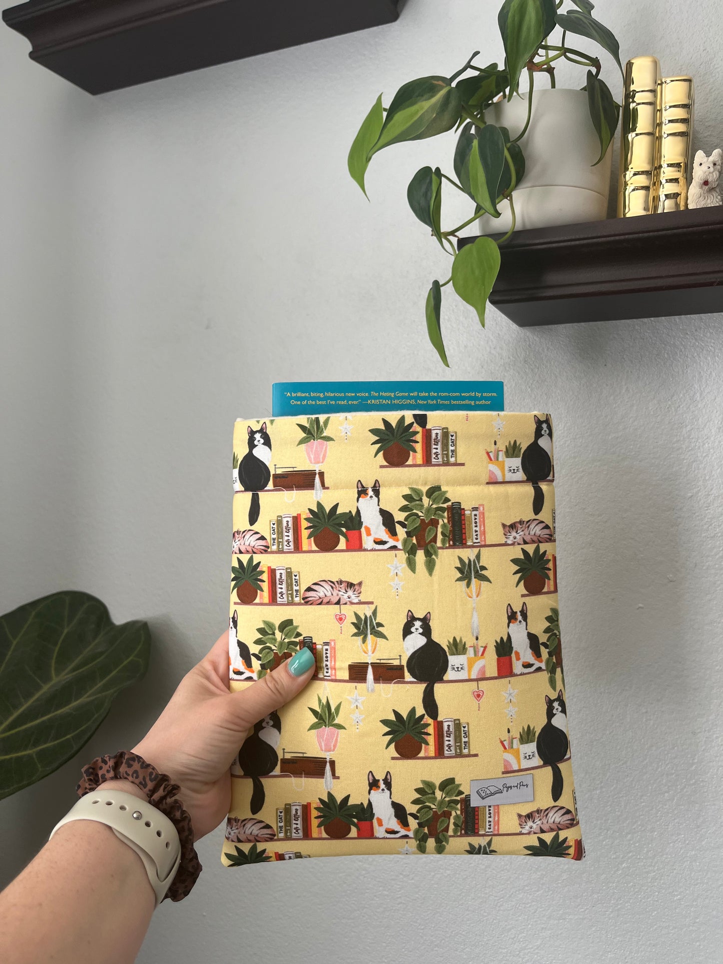 Books and Cats Book Sleeve