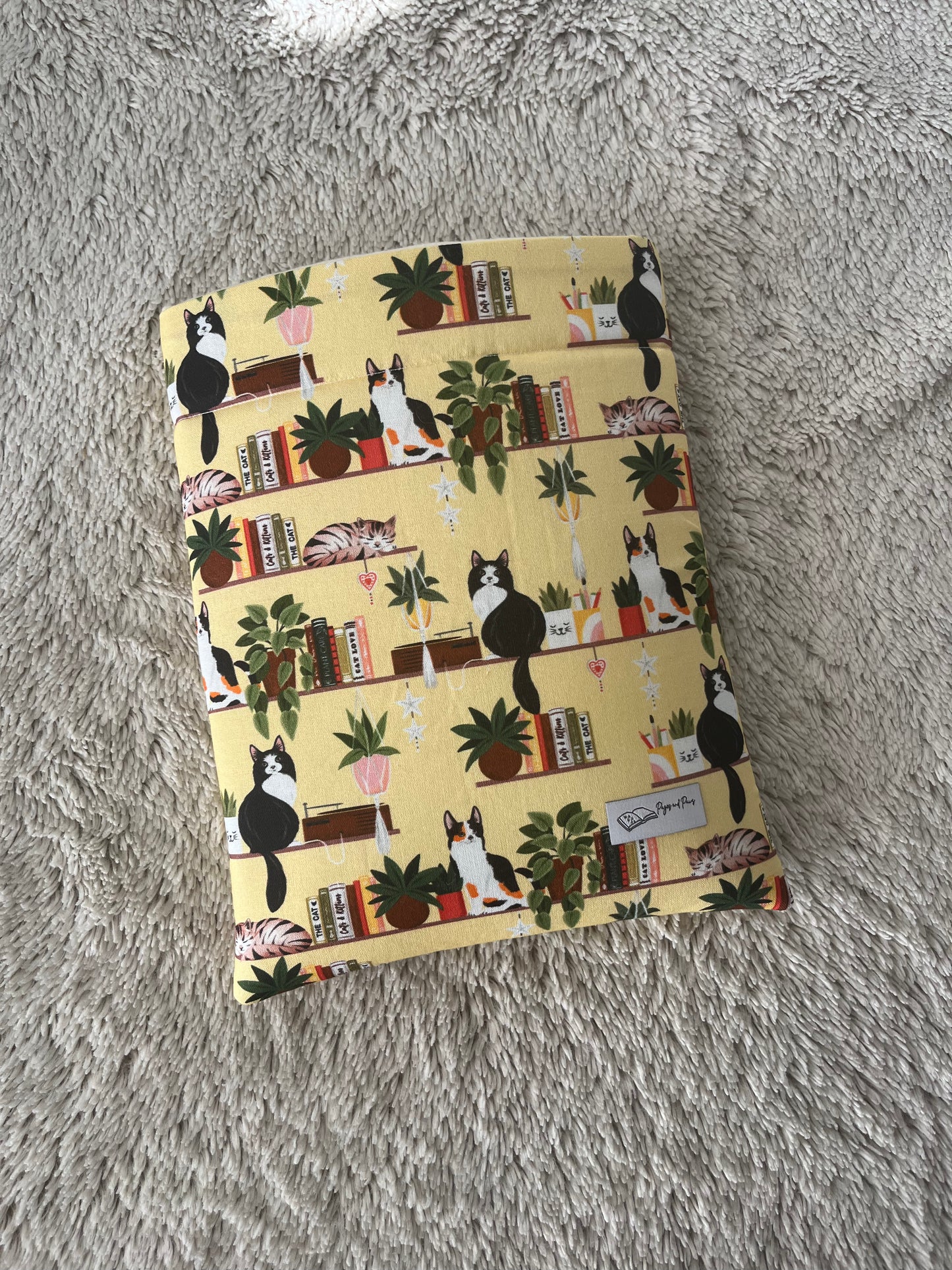 Books and Cats Book Sleeve