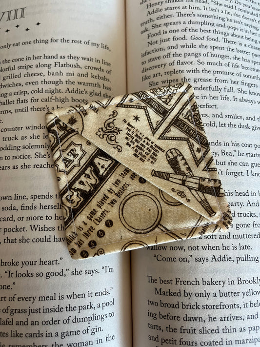 Quidditch Corner Bookmark