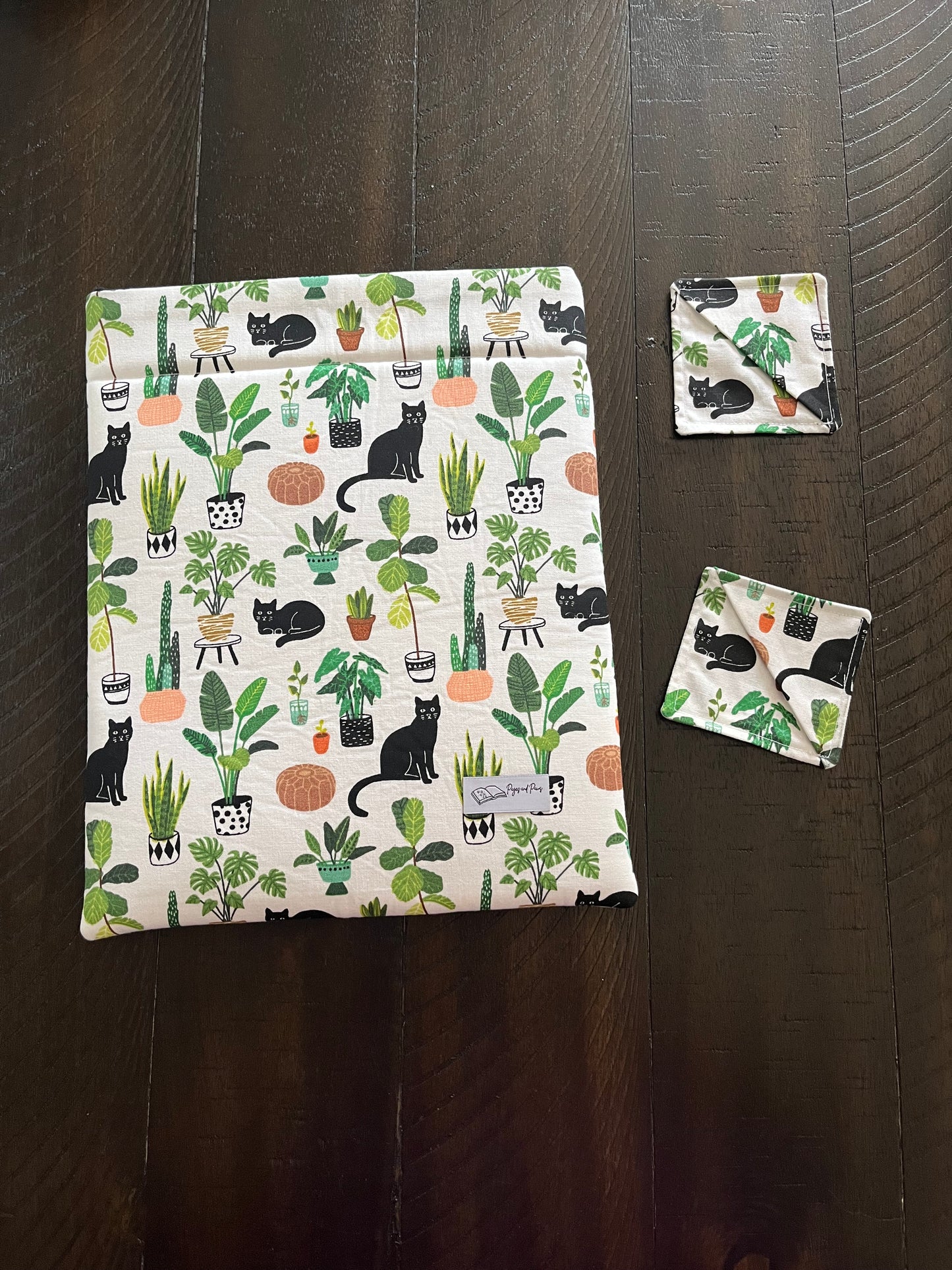 House Plants & Kitty Cats Book Sleeve