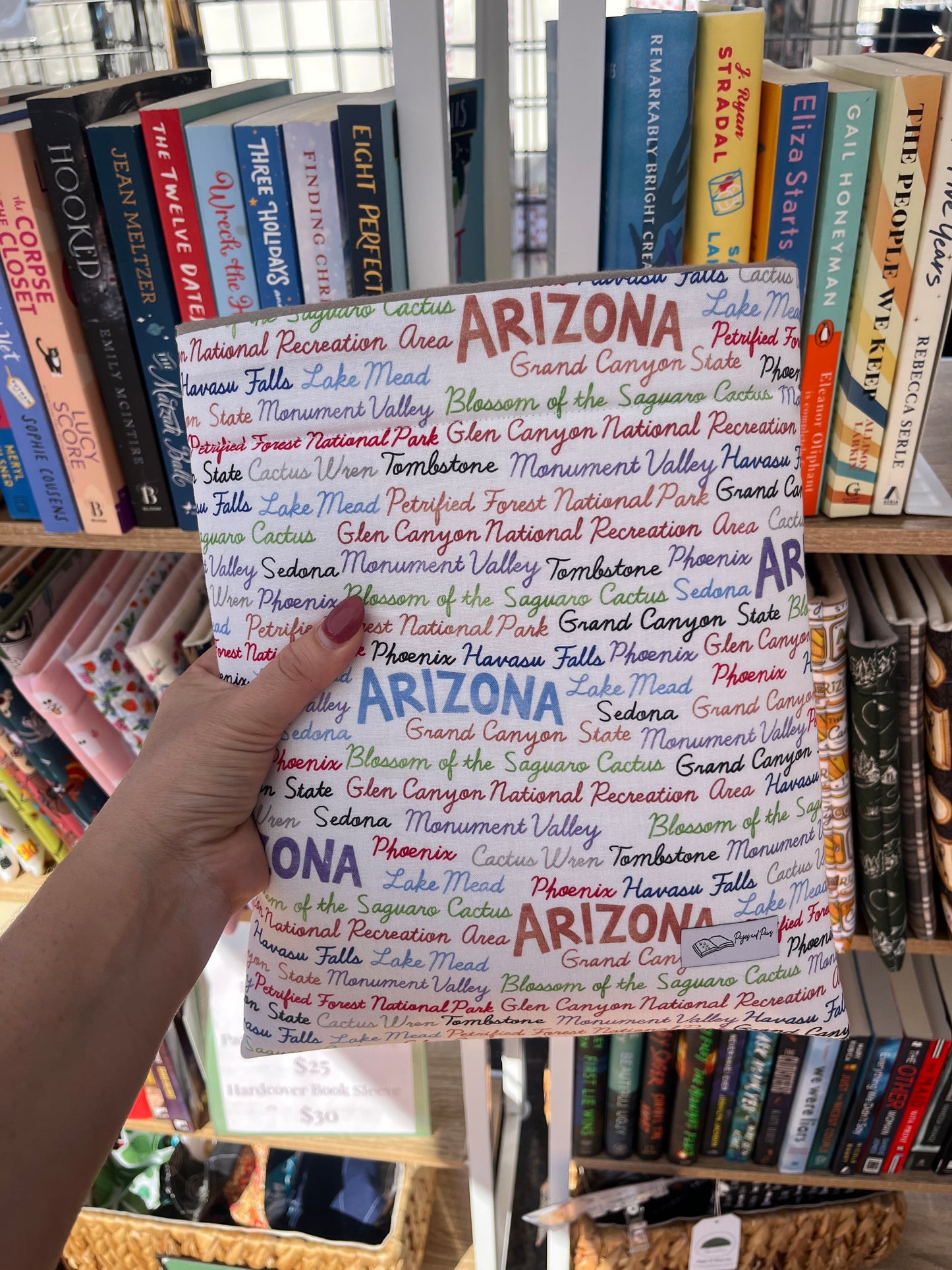 Arizona Script Book Sleeve
