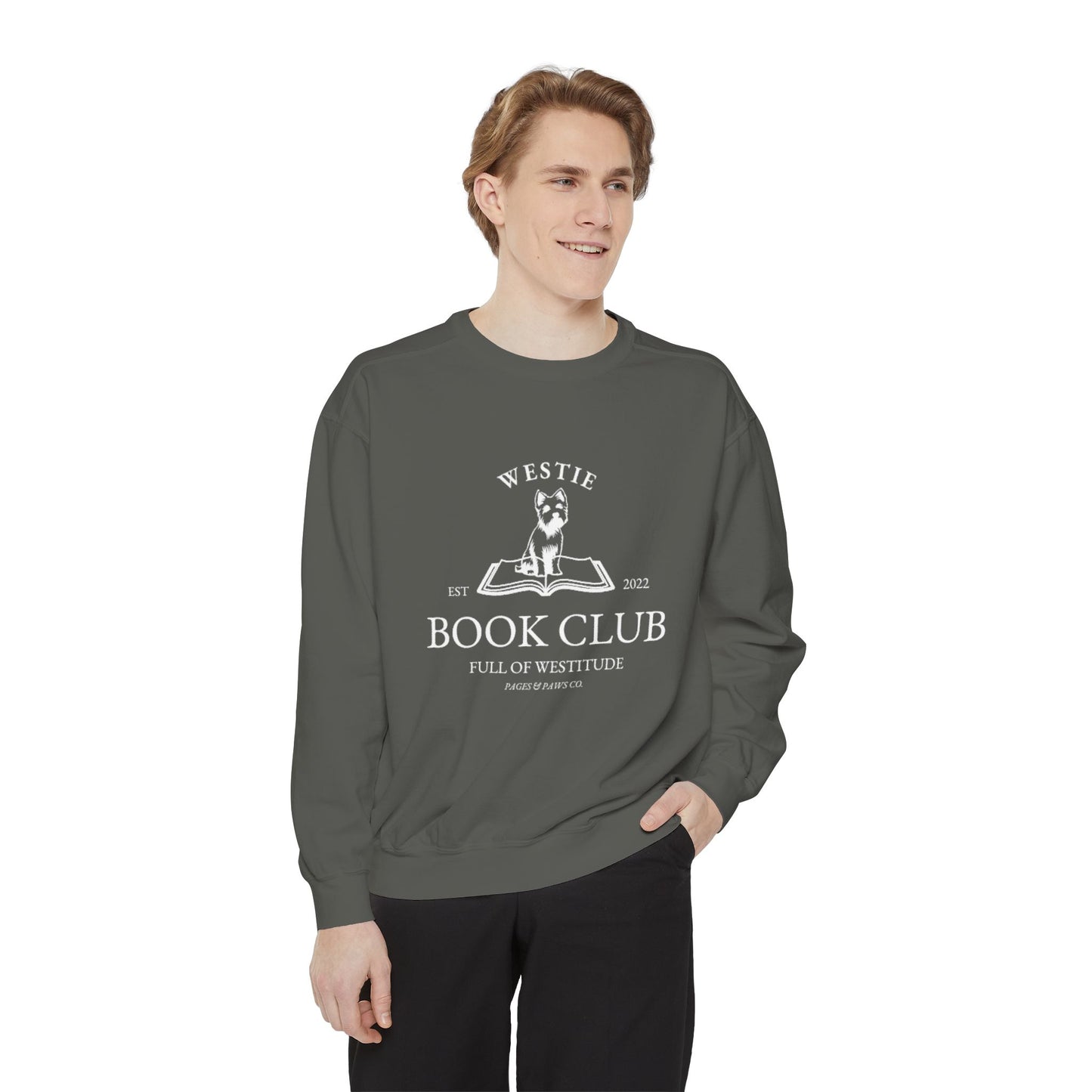 Westie Book Club Crewneck Sweatshirt